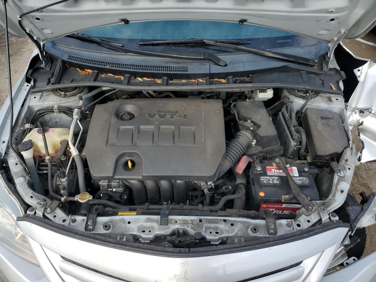 2012 Toyota Corolla VIN 2T1BU4EE4CC913489 Copart auction photo, front end / rear end damage thumbnail 11