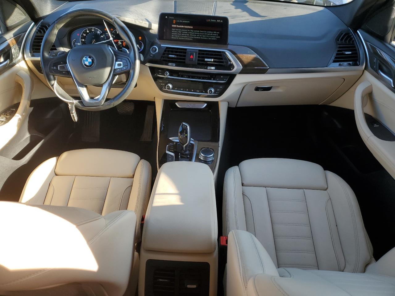 2018 BMW X3 VIN 5UXTR9C53JLD70052 Copart auction photo, front end / side damage thumbnail 8