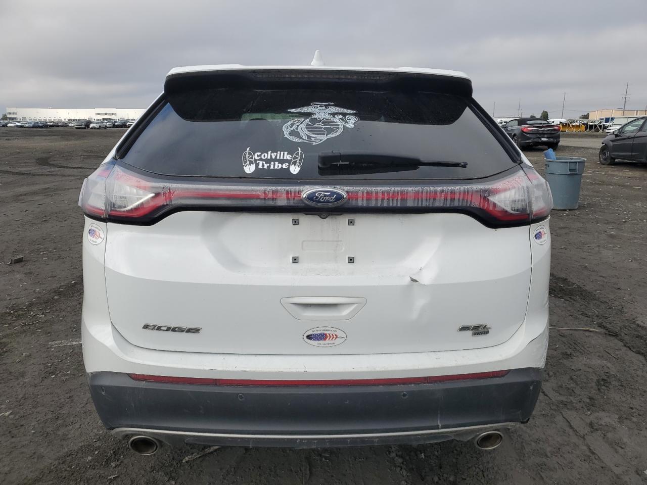 2016 Ford Edge VIN 2FMPK4J84GBB62741 Copart auction photo, front end damage thumbnail 6