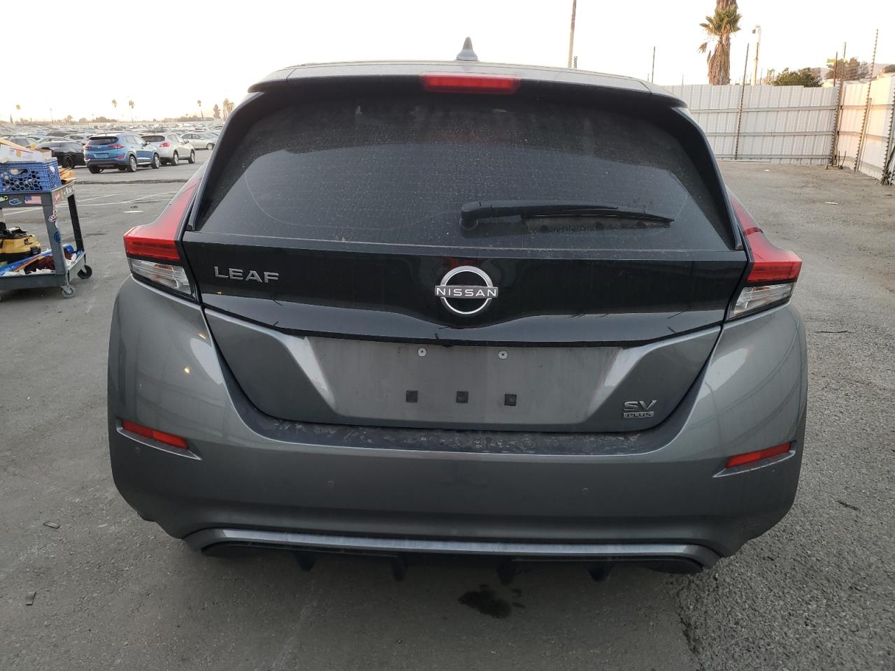 2024 Nissan Leaf VIN 1N4CZ1CV1RC554343 Copart auction photo, front end damage thumbnail 6