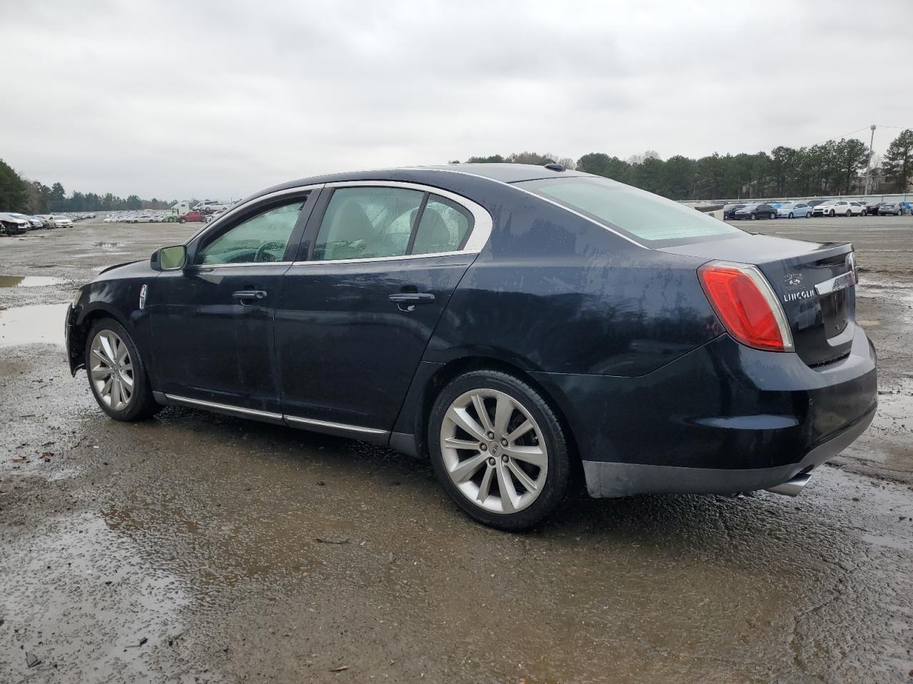 2009 Lincoln MKS VIN 1LNHM94R19G607867 Copart auction photo, front end damage thumbnail 2