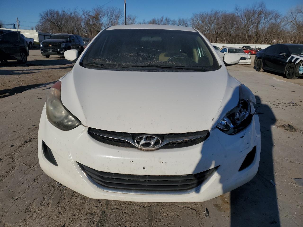 2011 Hyundai Elantra VIN 5NPDH4AE4BH014534 Copart auction photo, front end / minor dent/scratches damage thumbnail 5