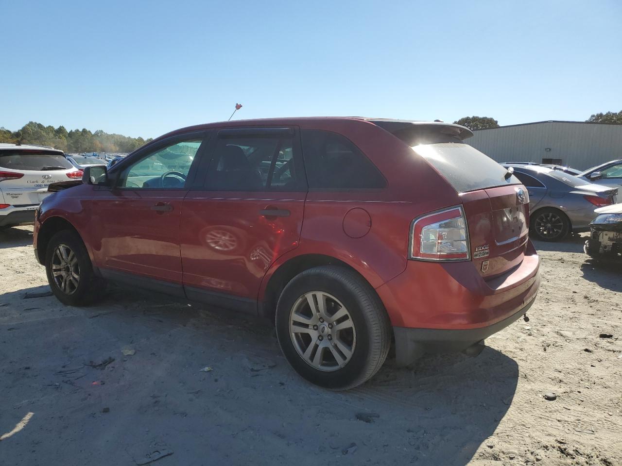 2007 Ford Edge VIN 2FMDK36C77BA55497 Copart auction photo, front end / minor dent/scratches damage thumbnail 2