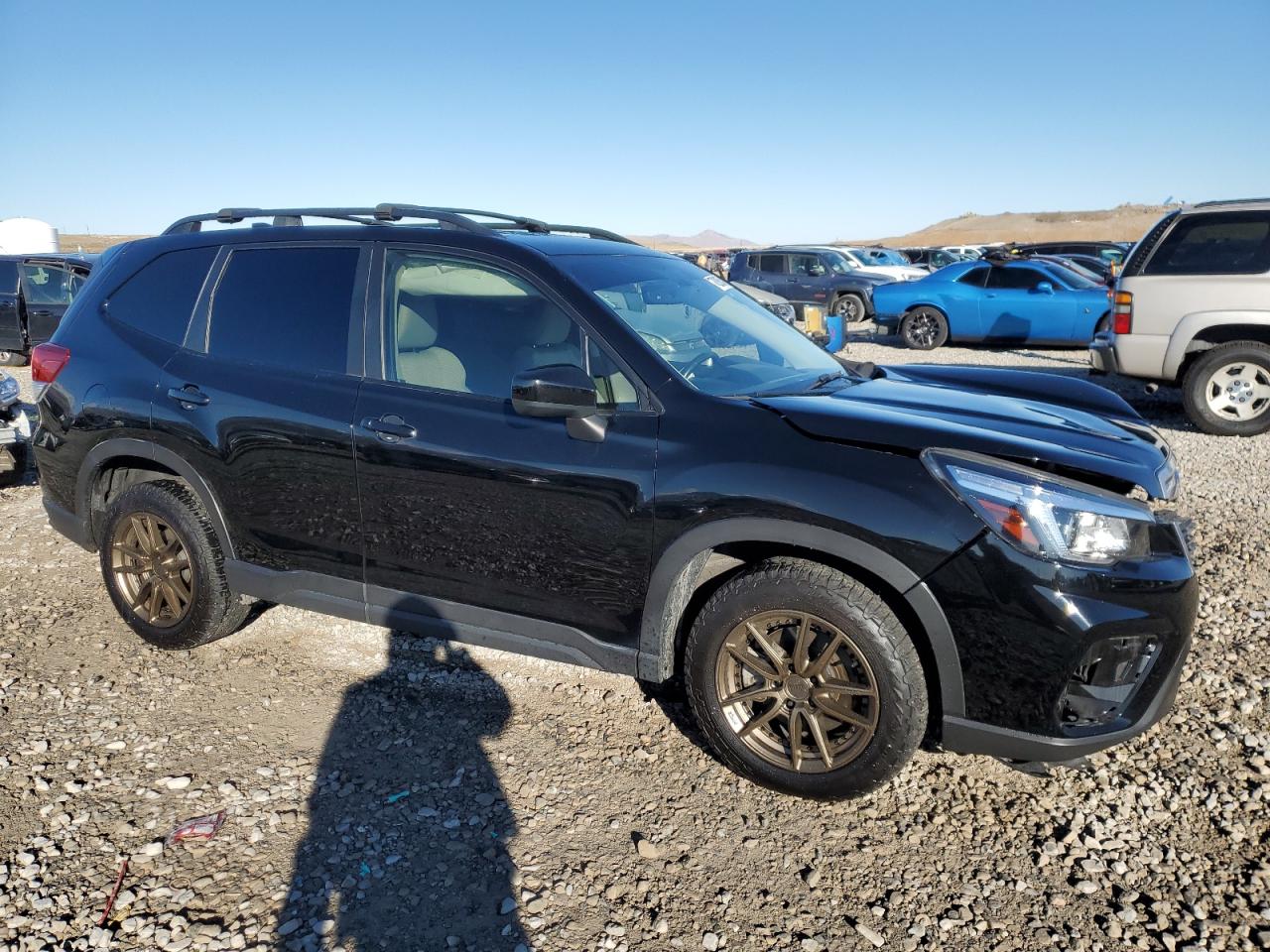 2020 Subaru Forester VIN JF2SKAJC6LH510281 Copart auction photo, front end damage thumbnail 4