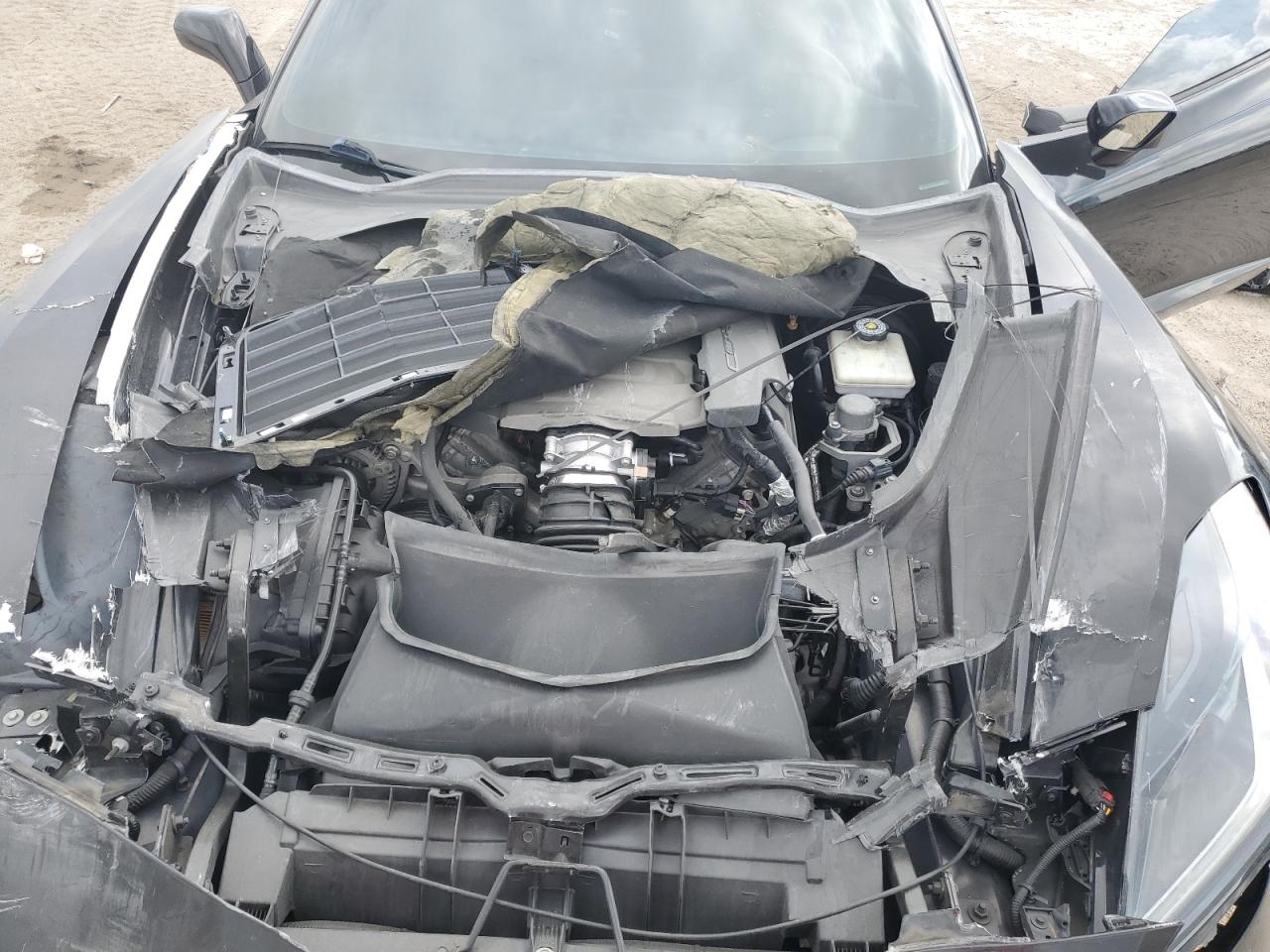 2018 Chevrolet Corvette VIN 1G1YF2D73J5104435 Copart auction photo, front end damage thumbnail 11