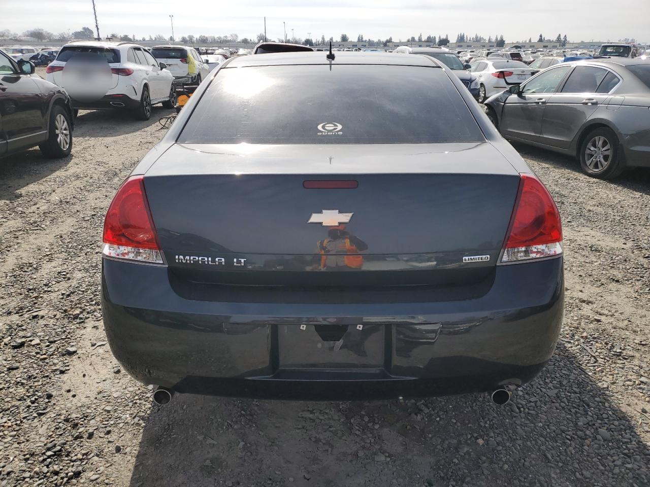 2014 Chevrolet Impala VIN 2G1WB5E35E1187678 Copart auction photo, front end / undercarriage damage thumbnail 6