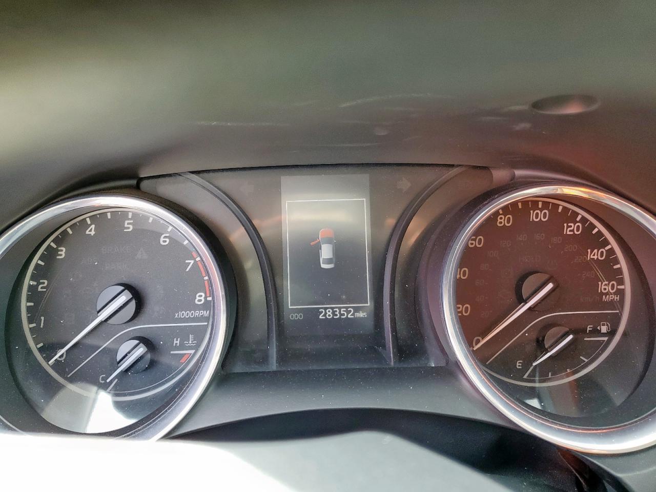 2019 Toyota Camry VIN 4T1B11HK5KU825122 Copart auction photo, front end / side damage thumbnail 9