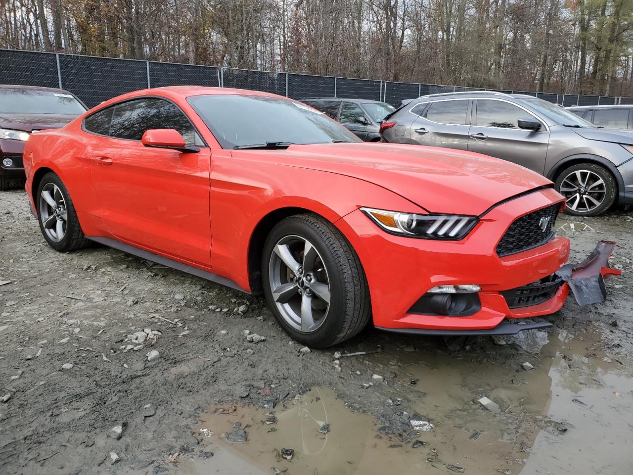 2016 Ford Mustang VIN 1FA6P8AM4G5332435 Copart auction photo, front end damage thumbnail 4