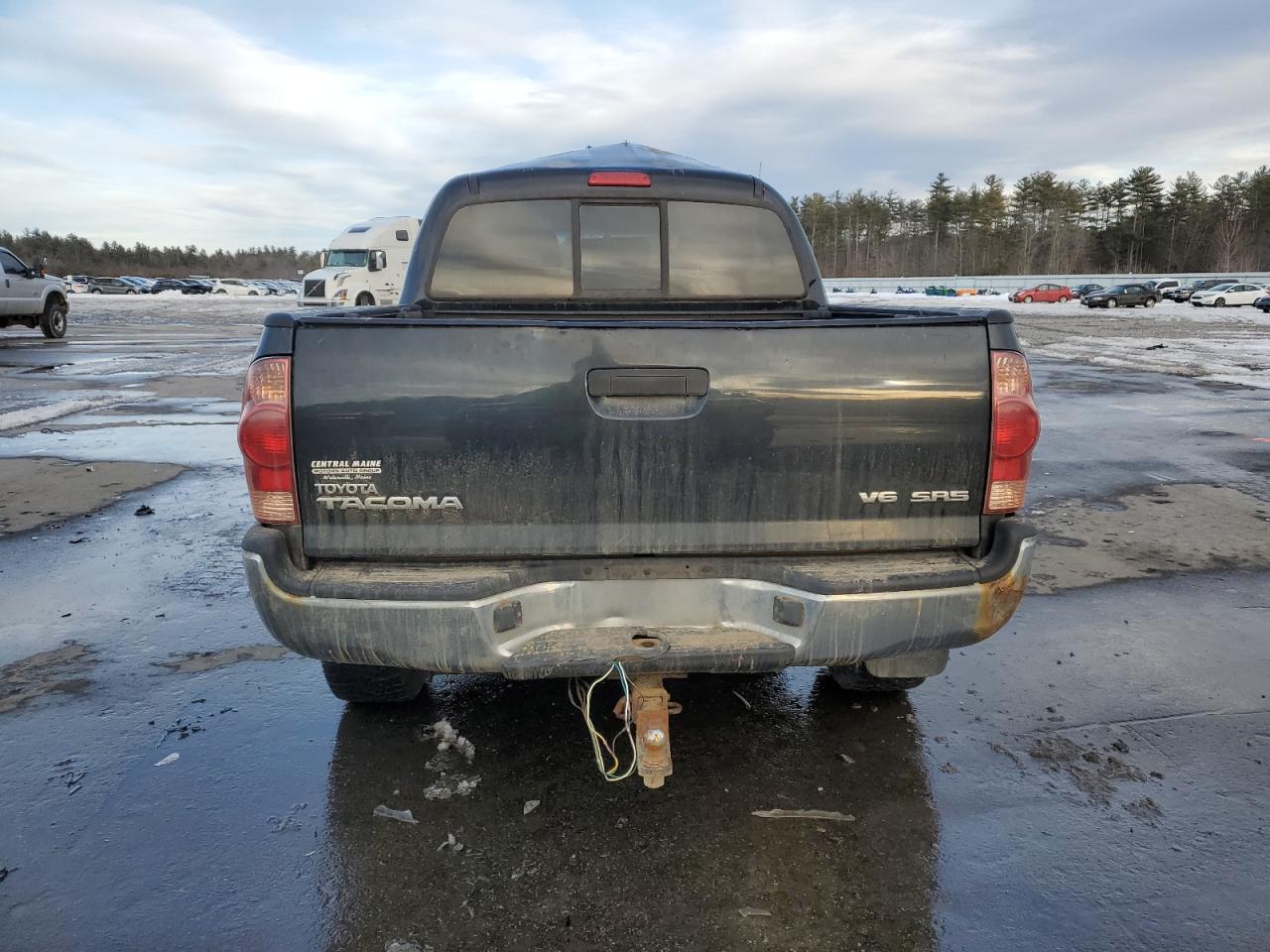 2008 Toyota Tacoma VIN 5TELU42N48Z558916 Copart auction photo, all over damage thumbnail 6