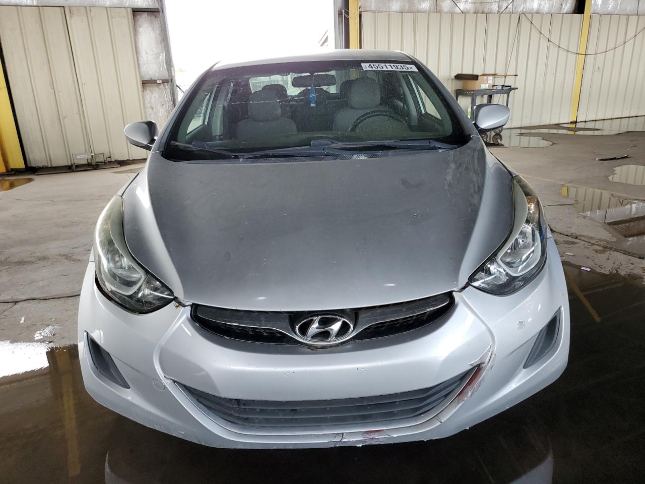 2014 Hyundai Elantra VIN 5NPDH4AE2EH470388 Copart auction photo, mechanical damage thumbnail 5
