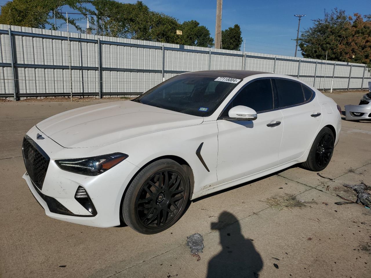 2021 Genesis G70 VIN KMTG34LE3MU070581