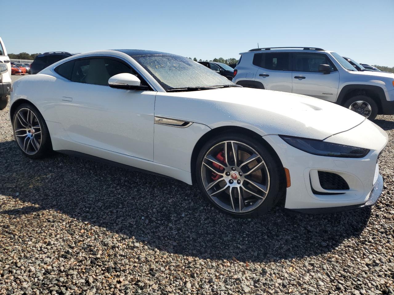 2021 Jaguar F-Type VIN SAJD81FV3MCK73006 Copart auction photo, water/flood damage thumbnail 4