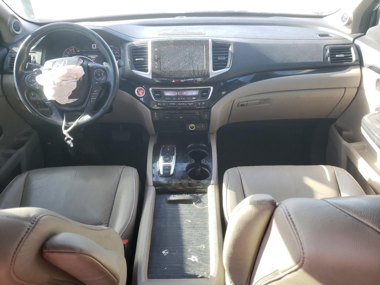 2016 Honda Pilot VIN 5FNYF6H90GB012247 Copart auction photo, front end / minor dent/scratches damage thumbnail 8