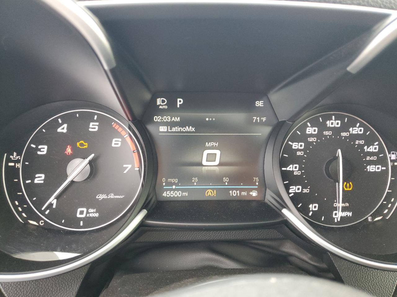 2019 Alfa Romeo Giulia VIN ZARFAMAN2K7598486 Copart auction photo, normal wear damage thumbnail 9