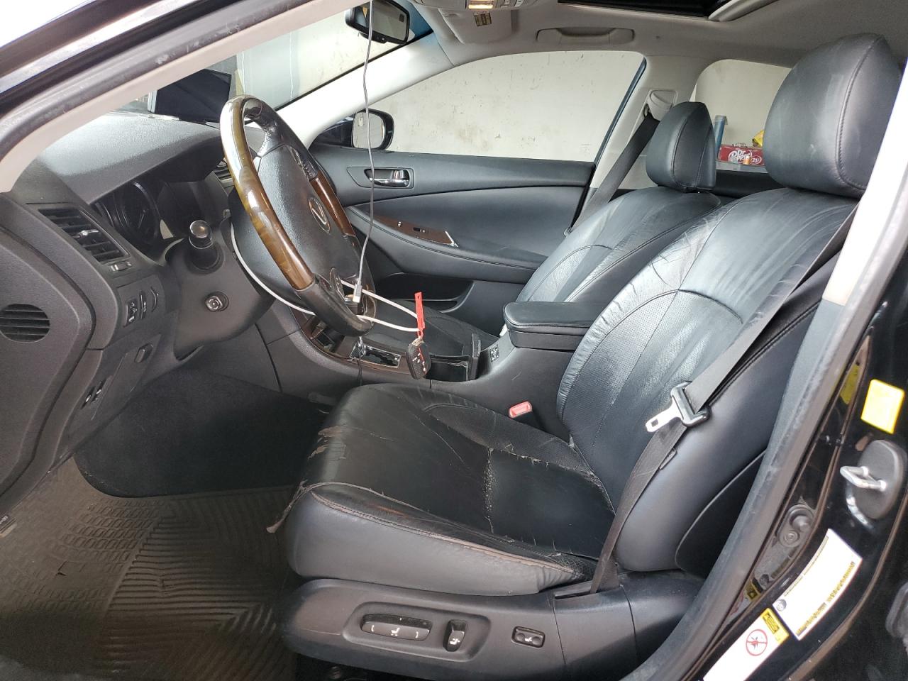 2011 Lexus ES VIN JTHBK1EG0B2431734 Copart auction photo, front end / side damage thumbnail 7