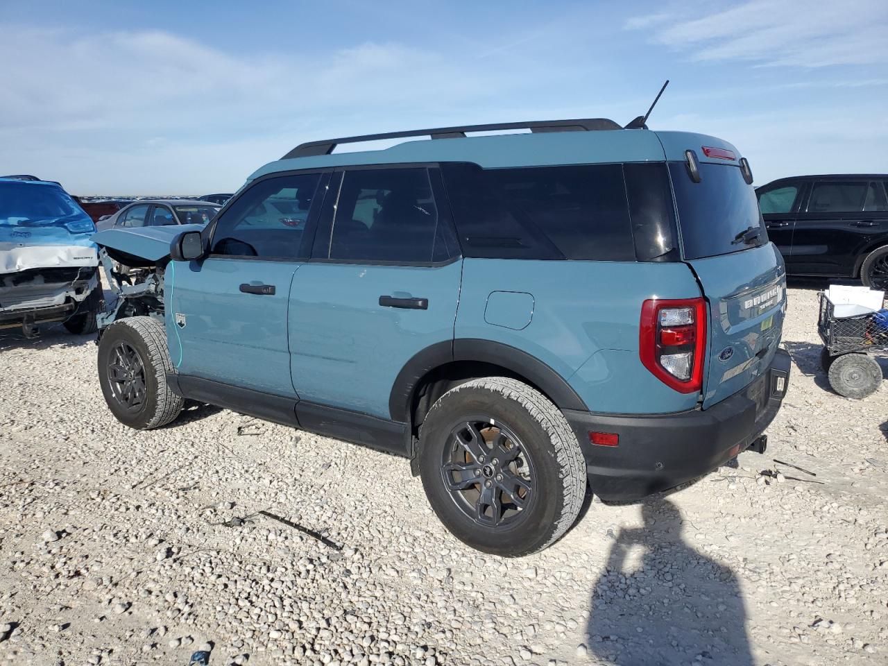 2023 Ford Bronco VIN 3FMCR9B64PRD34546 Copart auction photo, front end damage thumbnail 2