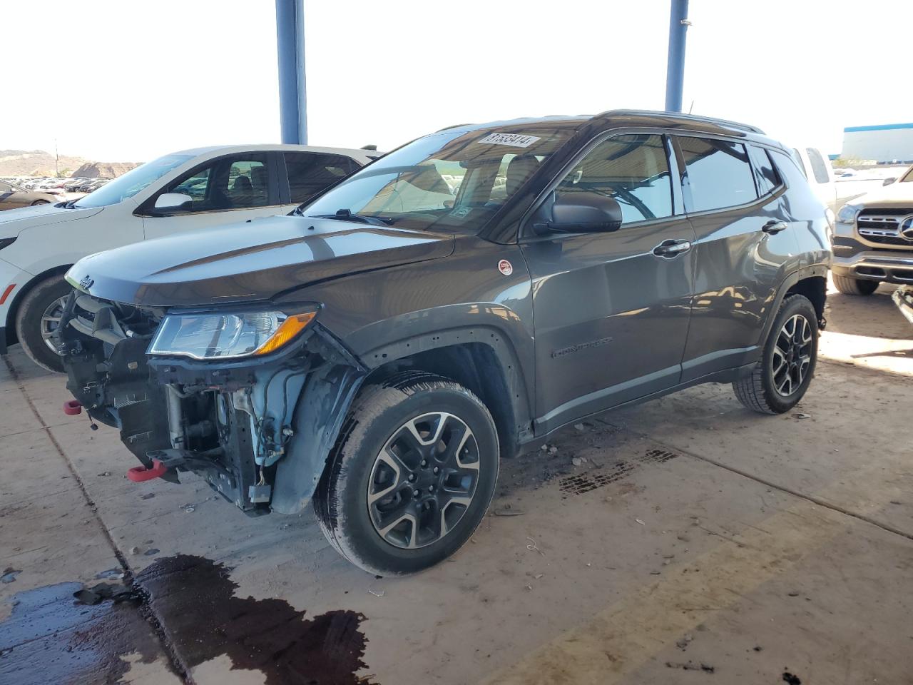 2021 Jeep Compass VIN 3C4NJDDB6MT571782