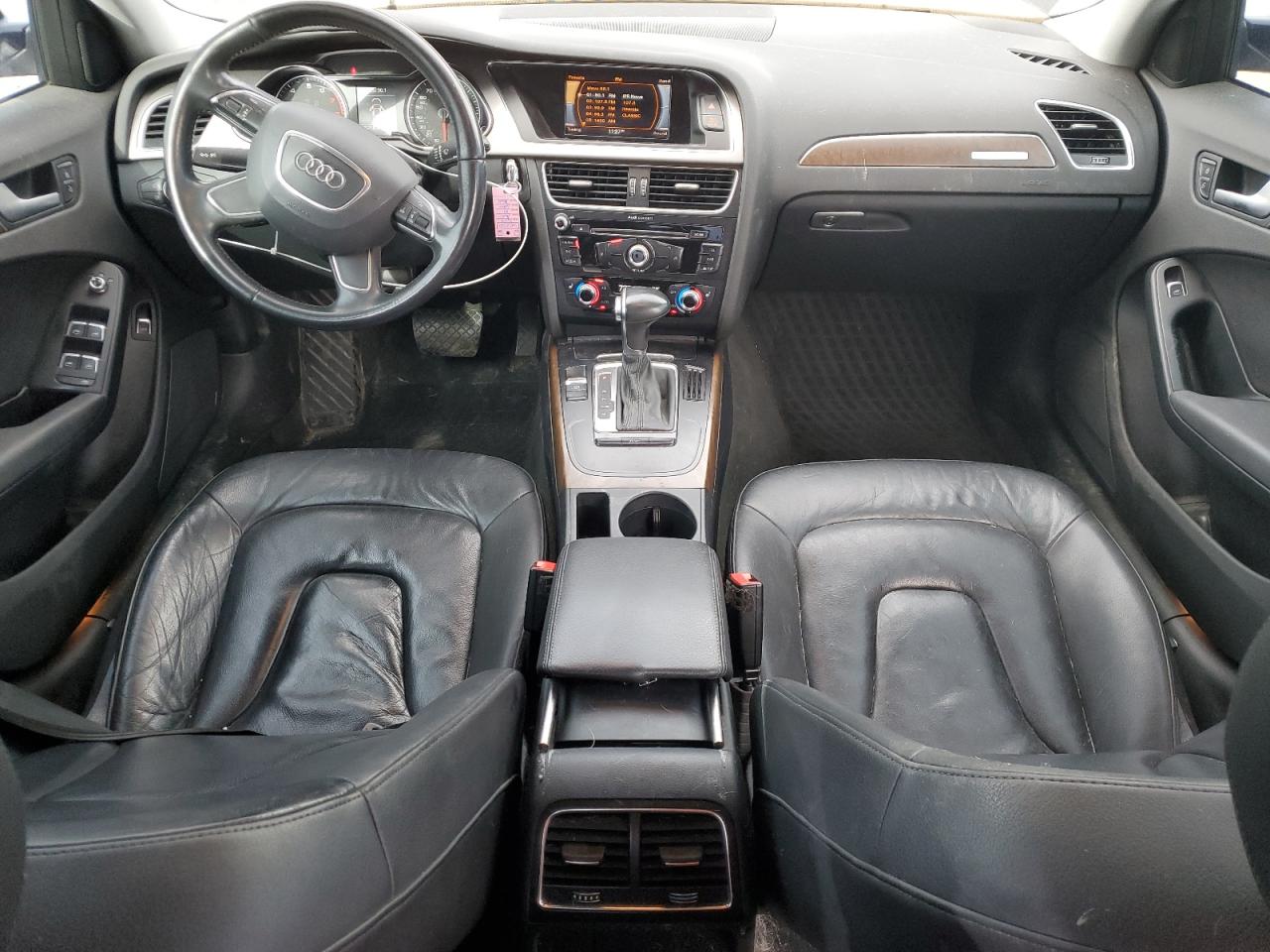 2015 Audi A4 VIN WAUBFAFL9FN005513 Copart auction photo, front end / side damage thumbnail 8