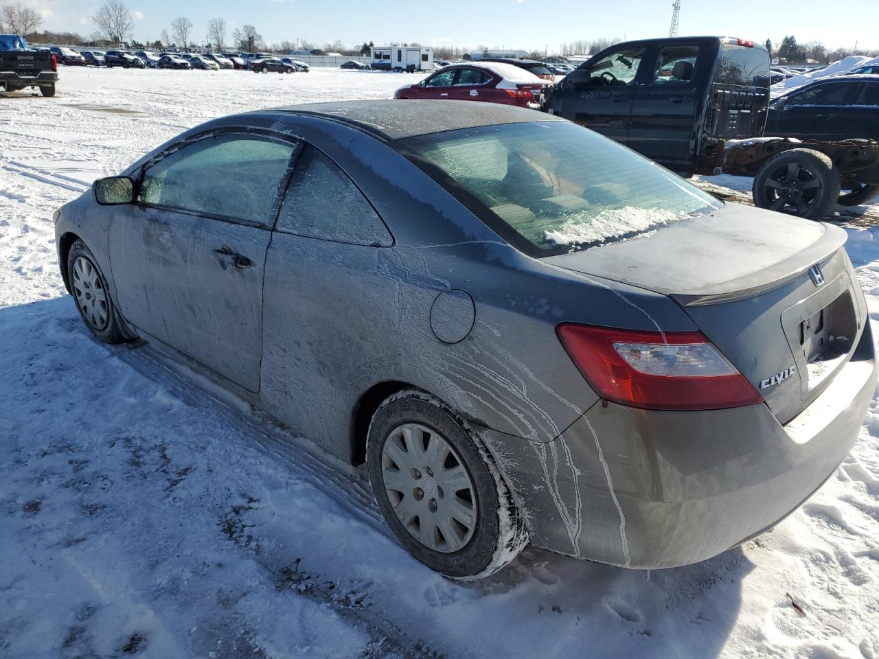 2006 Honda Civic VIN 2HGFG122X6H002032 Copart auction photo, side damage thumbnail 2