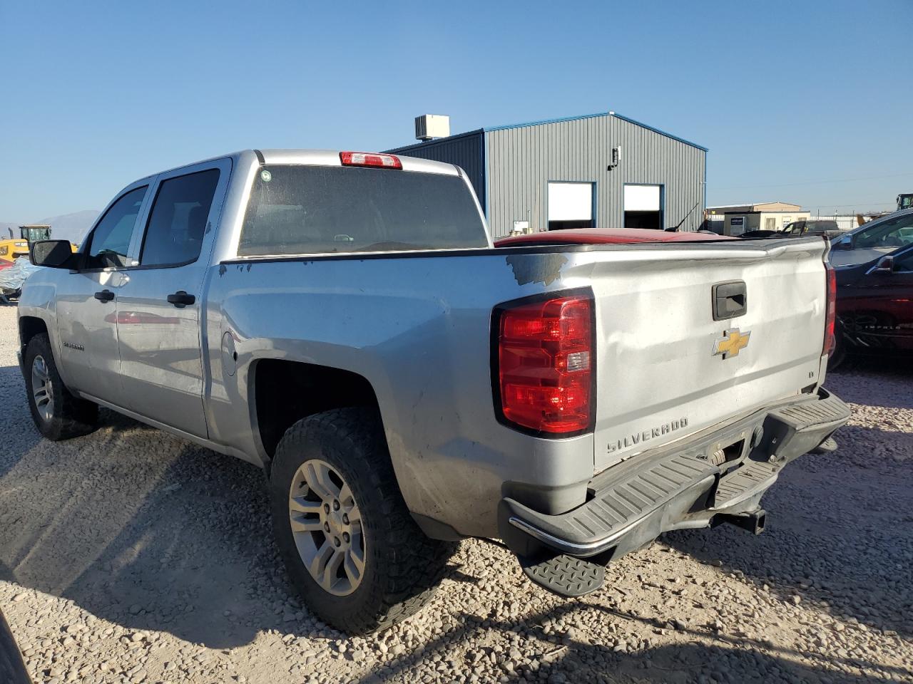 2014 Chevrolet Silverado VIN 3GCPCREC0EG268563 Copart auction photo, front end damage thumbnail 2