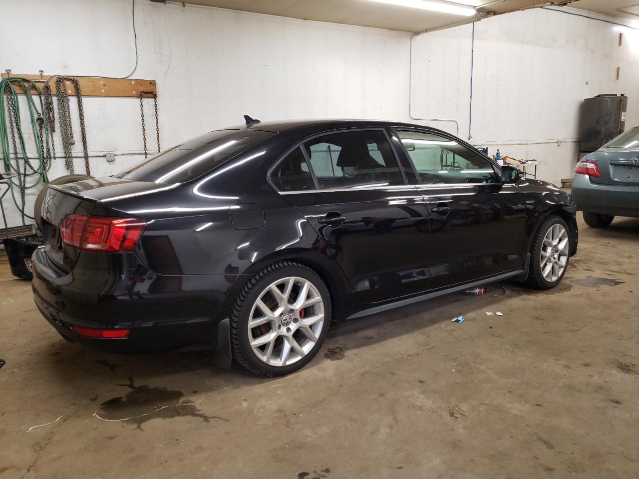 2014 Volkswagen Jetta VIN 3VW5T7AJ8EM315711 Copart auction photo, front end damage thumbnail 3