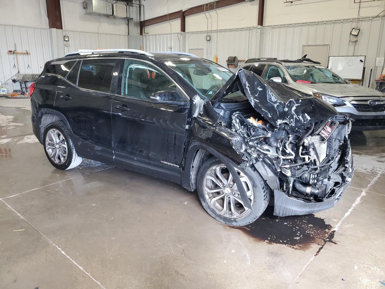 2021 GMC Terrain VIN 3GKALVEV8ML312173 Copart auction photo, front end damage thumbnail 4