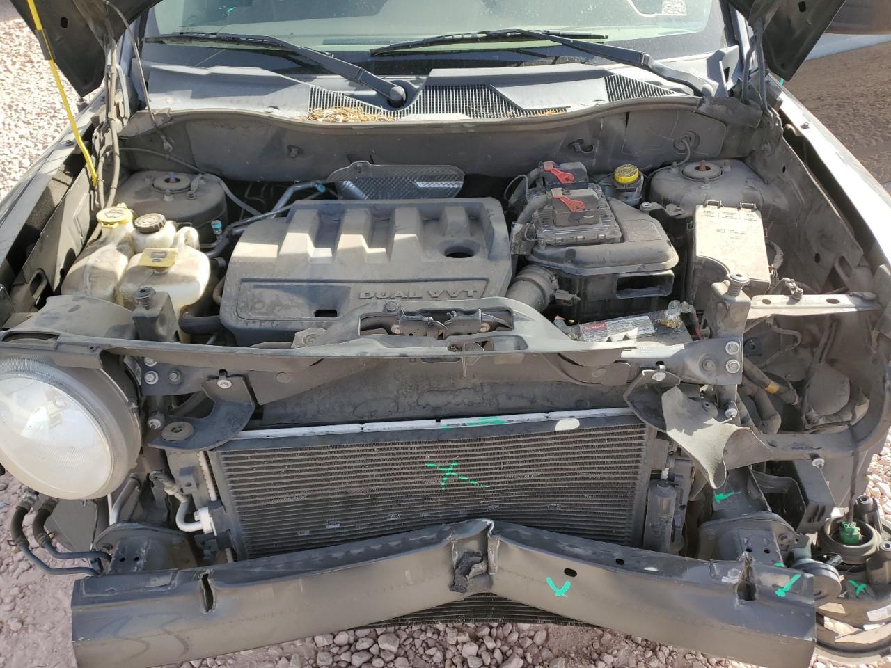 2015 Jeep Liberty (Patriot) VIN 1C4NJRBB1FD292023 Copart auction photo, front end / side damage thumbnail 12