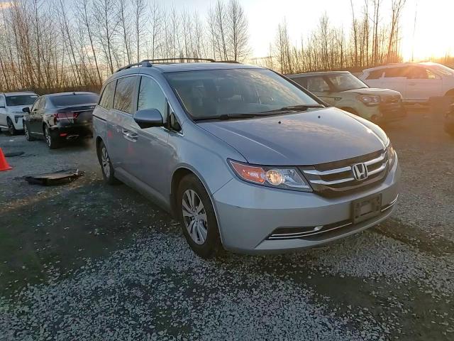 2017 Honda Odyssey VIN 5FNRL5H65HB011352 Copart auction photo, undercarriage / rear end damage thumbnail 11