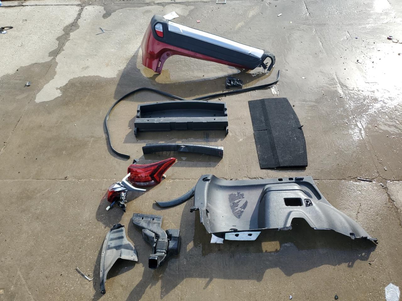2018 Mitsubishi Outlander VIN JA4AD3A38JZ010401 Copart auction photo, rear end damage thumbnail 13