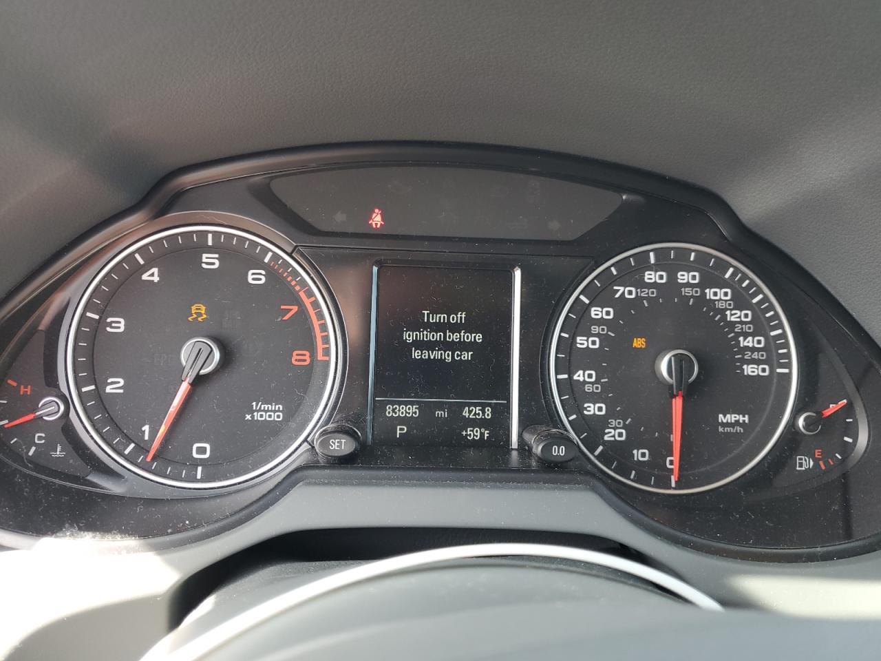 2014 Audi Q5 VIN WA1DGAFP9EA121046 Copart auction photo, front end damage thumbnail 9