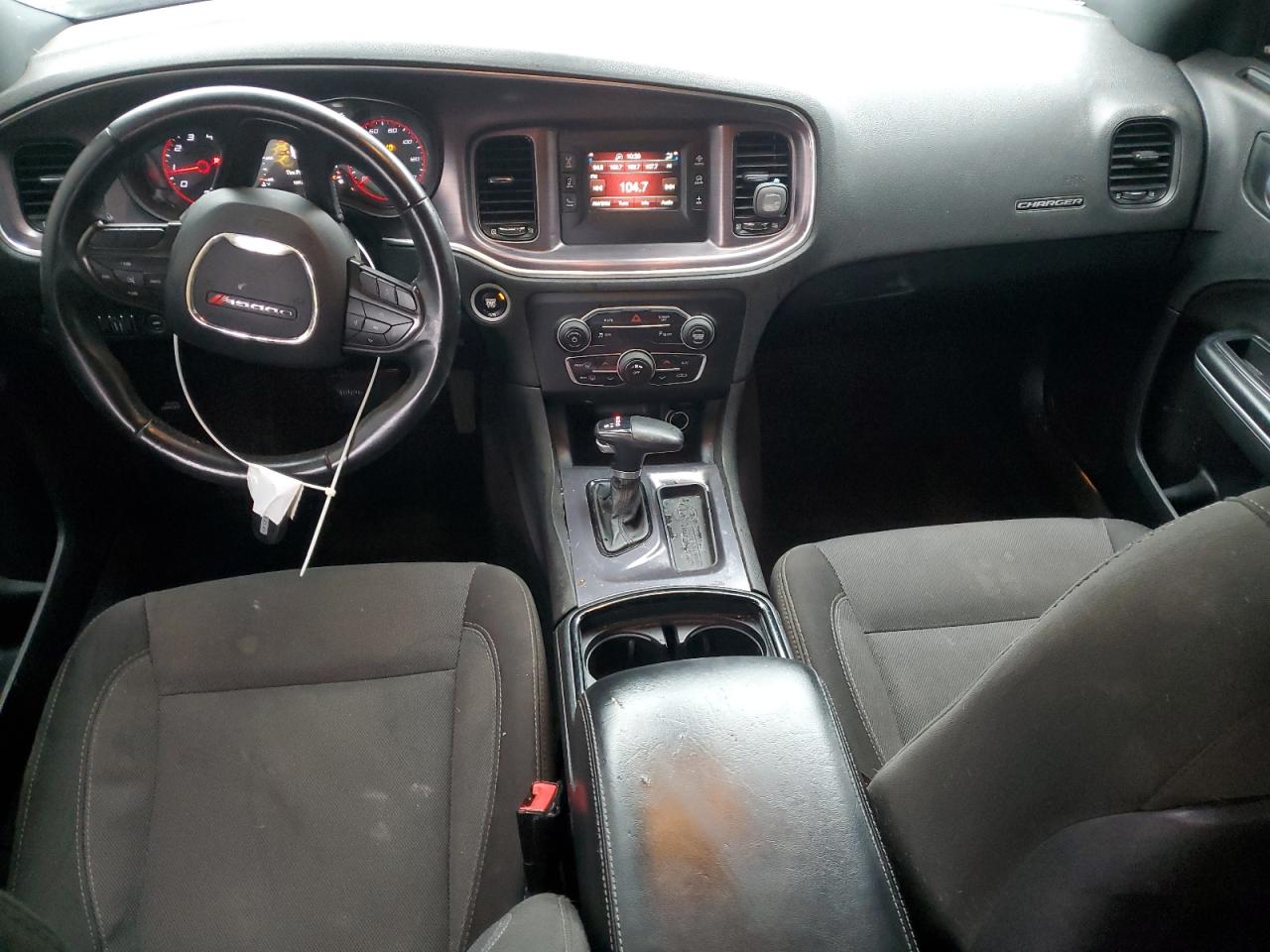 2017 Dodge Charger VIN 2C3CDXBG6HH644201 Copart auction photo, front end / rear end damage thumbnail 8