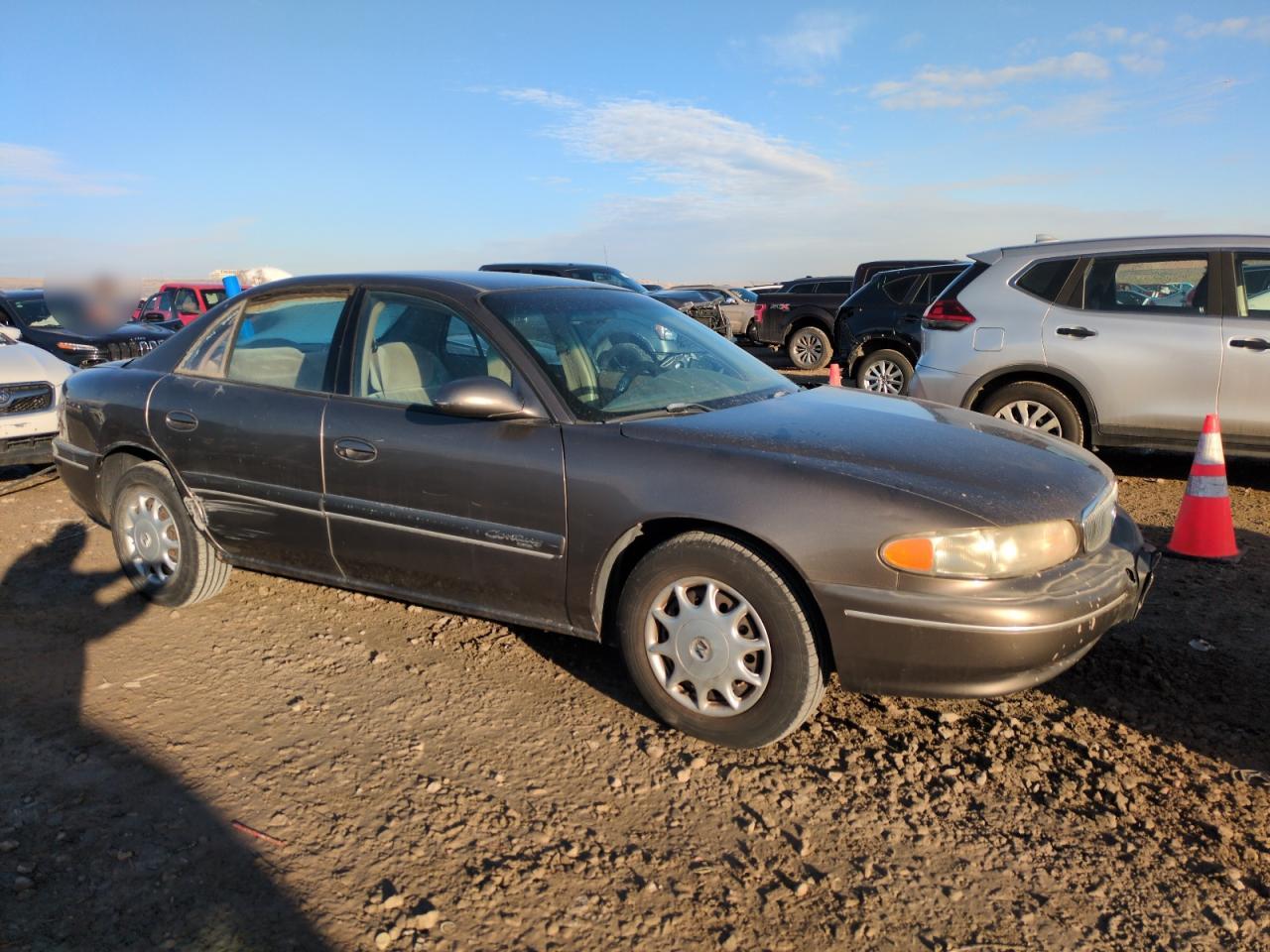 2002 Buick Century VIN 2G4WS52J921281726 Copart auction photo, side / rear end damage thumbnail 4