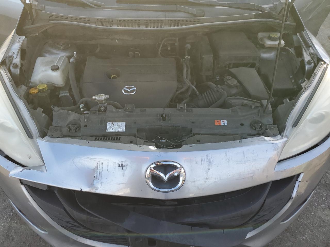 2012 Mazda 5 VIN JM1CW2BL2C0114360 Copart auction photo, rear end / front end damage thumbnail 12