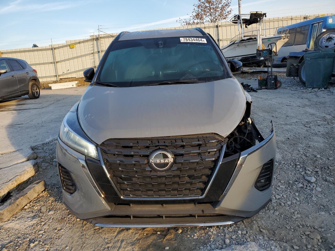 2022 Nissan Kicks VIN 3N1CP5DVXNL504810 Copart auction photo, front end / side damage thumbnail 5