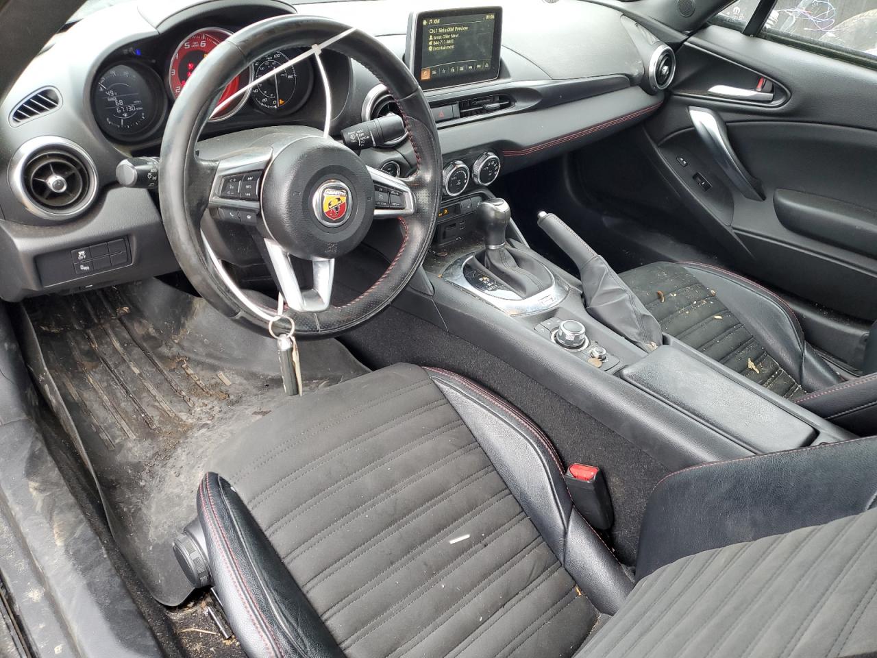 2018 Fiat 124 Spider VIN JC1NFAEK6J0139343 Copart auction photo, side damage thumbnail 8