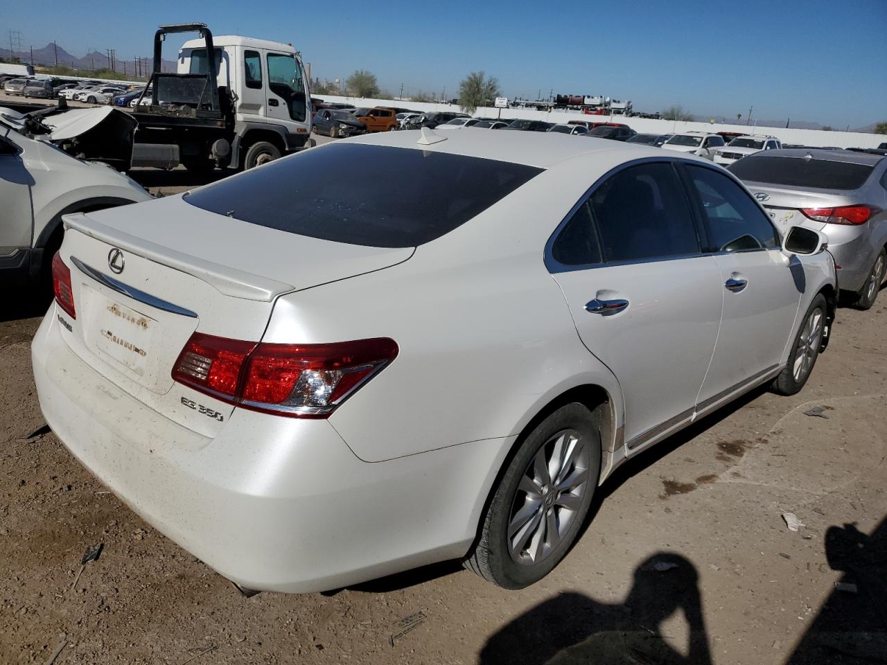 2010 Lexus ES VIN JTHBK1EG9A2371595 Copart auction photo, front end damage thumbnail 3