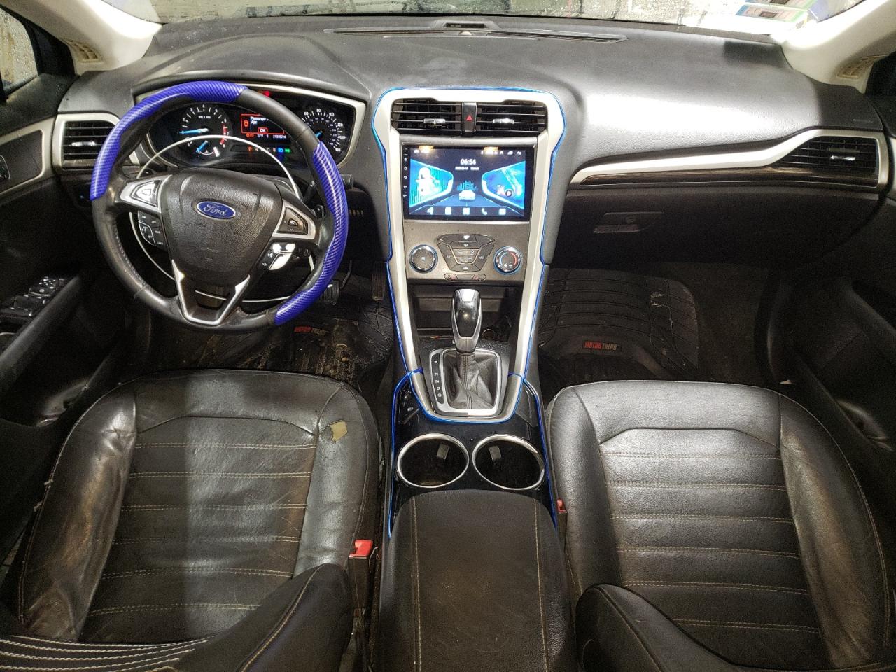 2013 Ford Fusion VIN 3FA6P0H97DR326544 Copart auction photo, side / front end damage thumbnail 8
