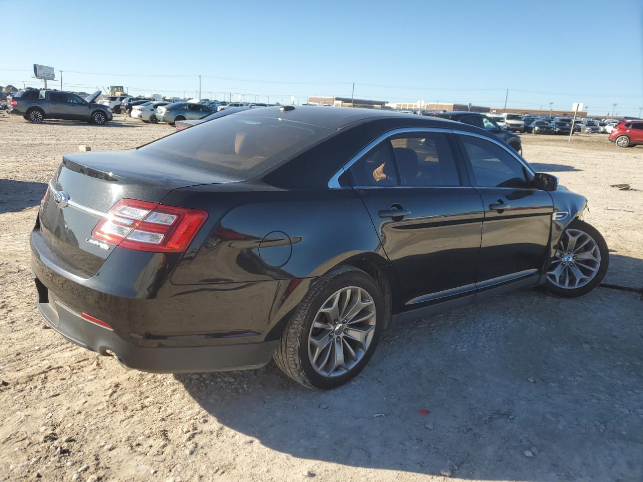 2013 Ford Taurus VIN 1FAHP2F84DG128204 Copart auction photo, front end / undercarriage damage thumbnail 3