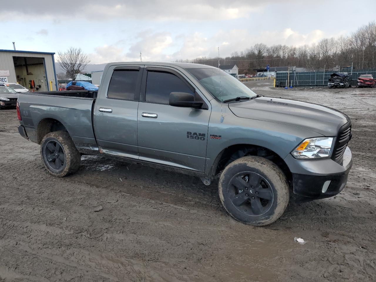 2013 RAM 1500 VIN 1C6RR7GT1DS591320 Copart auction photo, side damage thumbnail 4