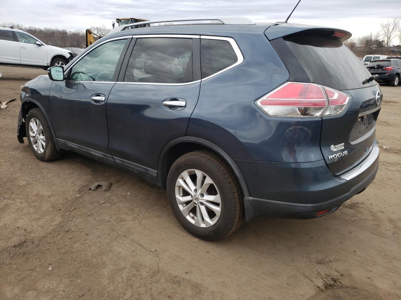 2014 Nissan Rogue VIN 5N1AT2MV6EC852349 Copart auction photo, front end damage thumbnail 2