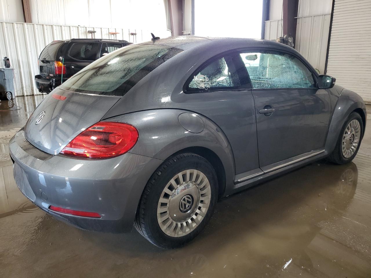 2013 Volkswagen Beetle VIN 3VWJP7AT5DM679698 Copart auction photo, front end damage thumbnail 3