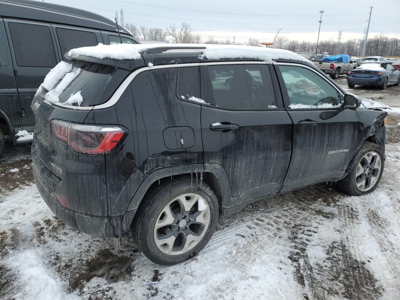 2021 Jeep Compass VIN 3C4NJDCB5MT541707 Copart auction photo, front end damage thumbnail 3