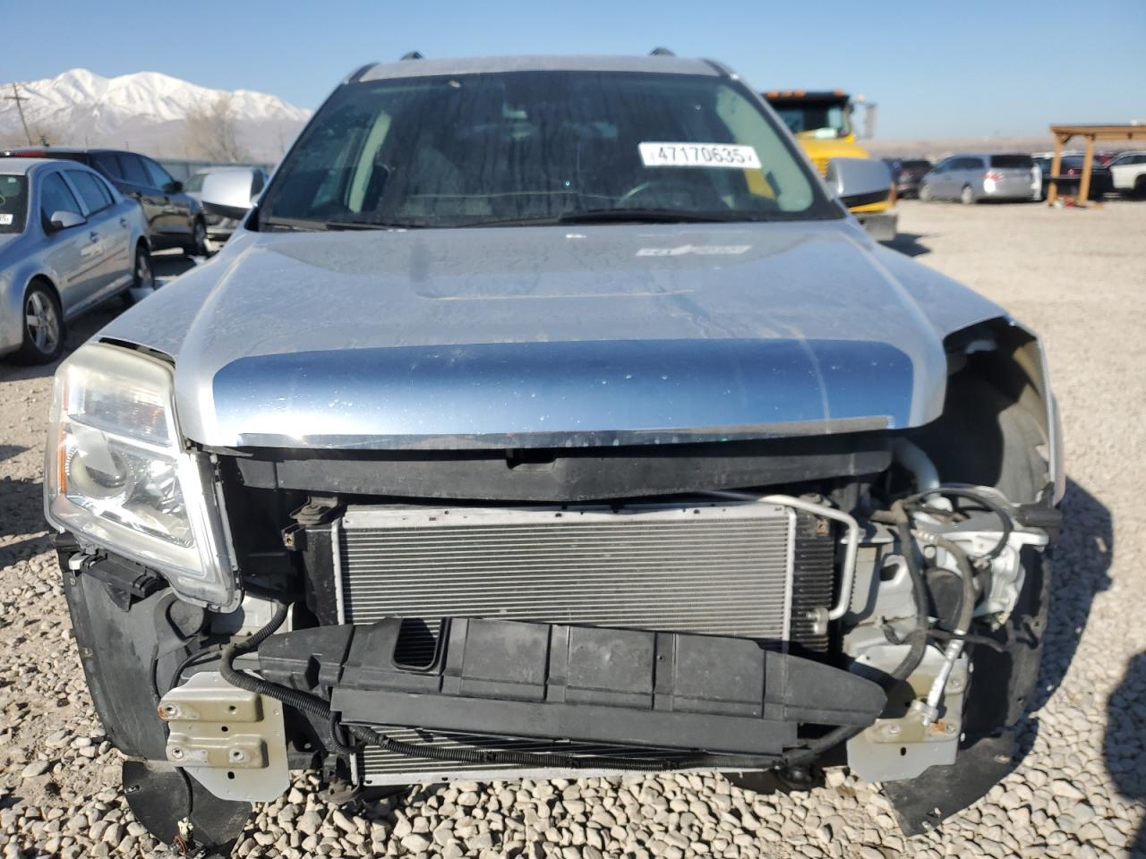 2015 GMC Terrain VIN 2GKFLWEK9F6339214 Copart auction photo, front end damage thumbnail 5