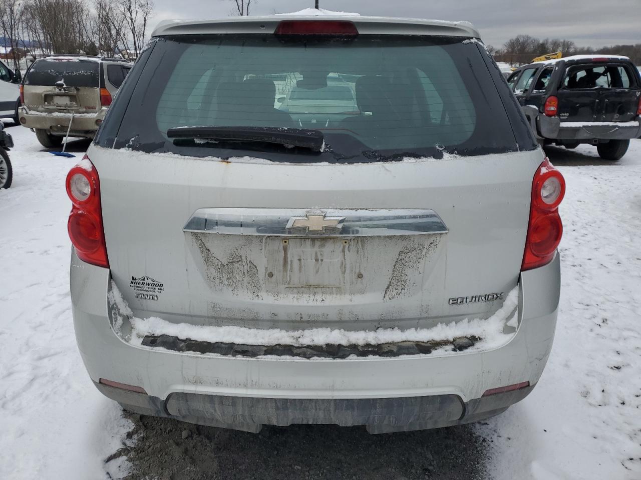 2015 Chevrolet Equinox VIN 2GNFLEEK6F6152462 Copart auction photo, front end / mechanical damage thumbnail 6