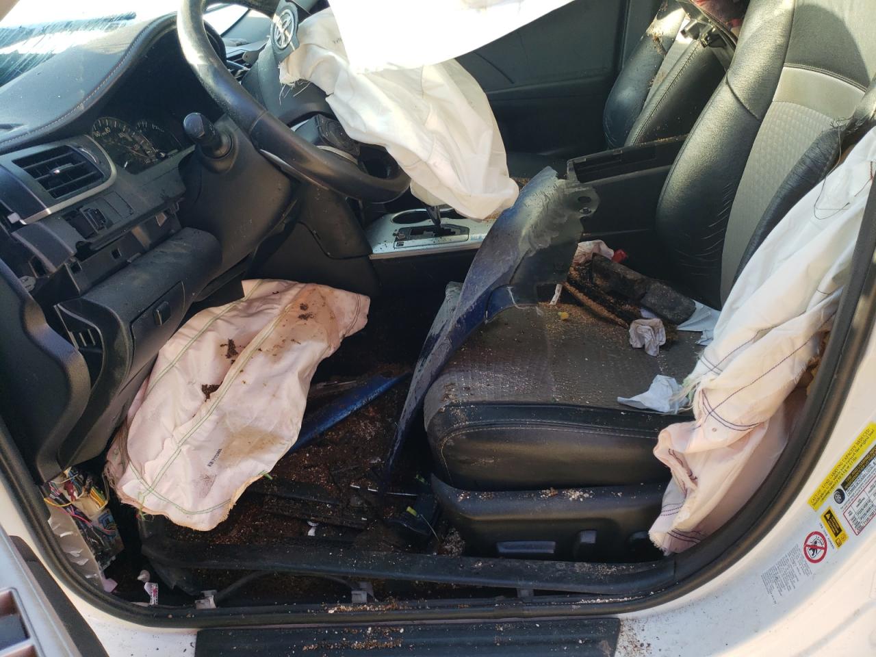 2014 Toyota Camry VIN 4T1BF1FK6EU751766 Copart auction photo, all over damage thumbnail 7