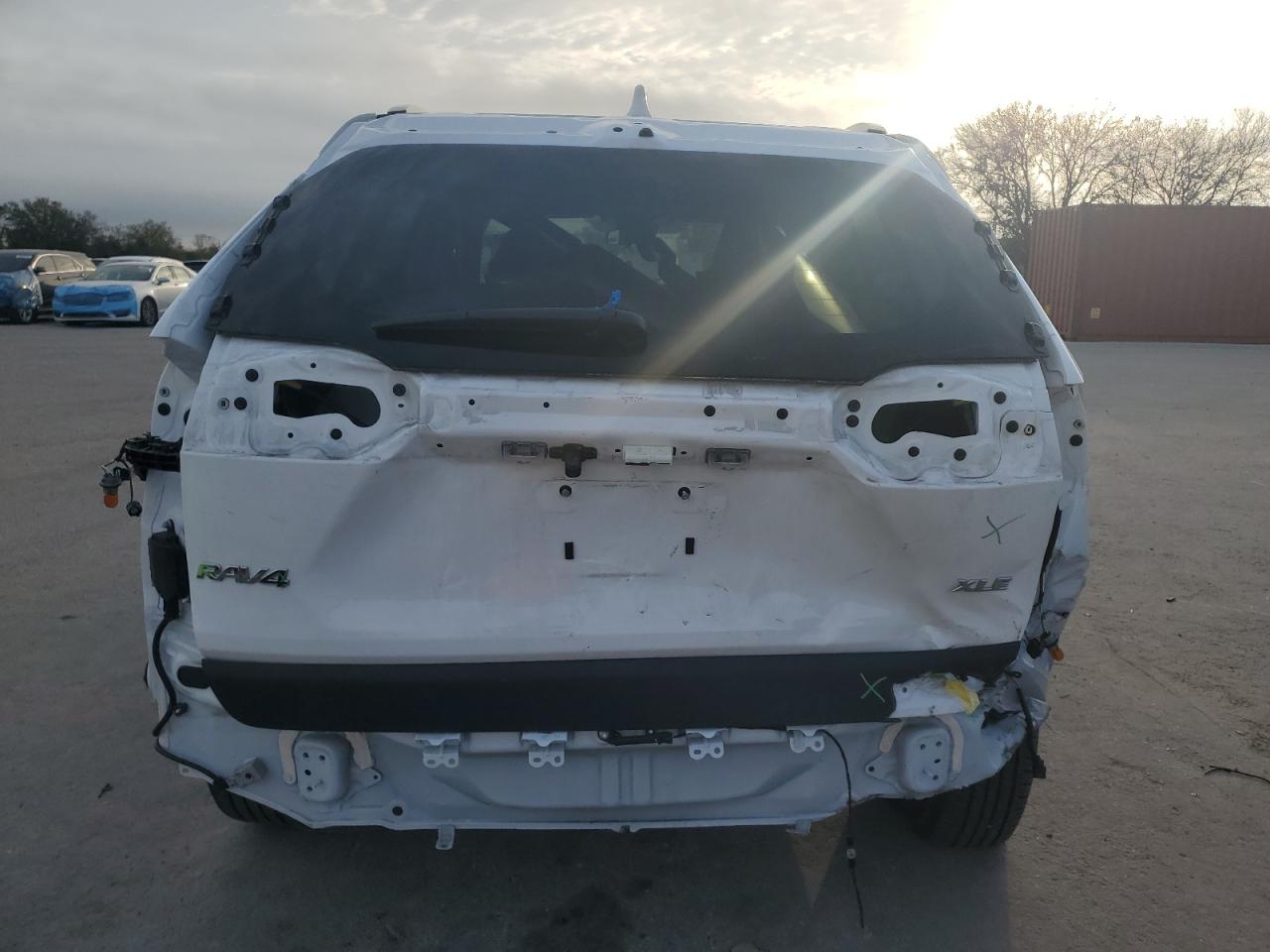2024 Toyota RAV 4 VIN 2T3W1RFV6RC266826 Copart auction photo, rear end / minor dent/scratches damage thumbnail 6