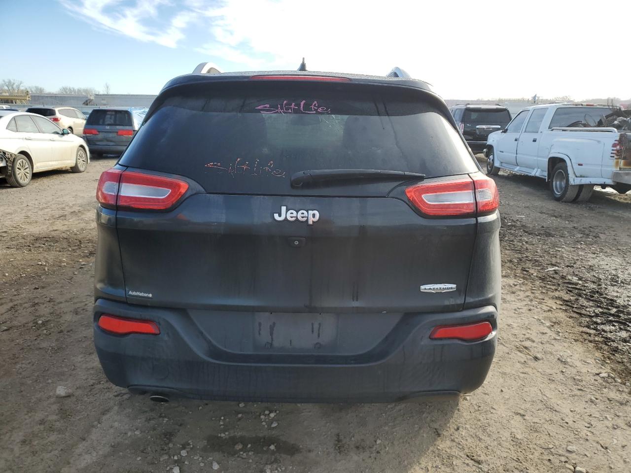 2014 Jeep Grand Cherokee VIN 1C4PJLCB5EW288497 Copart auction photo, front end damage thumbnail 6