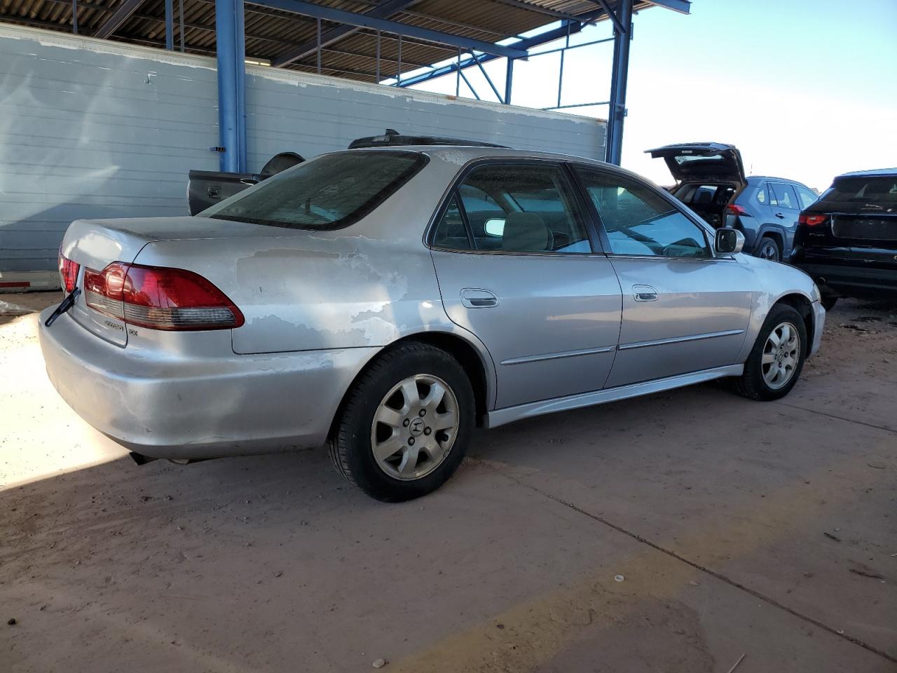 2001 Honda Accord VIN 1HGCG66881A012967 Copart auction photo, front end / side damage thumbnail 3