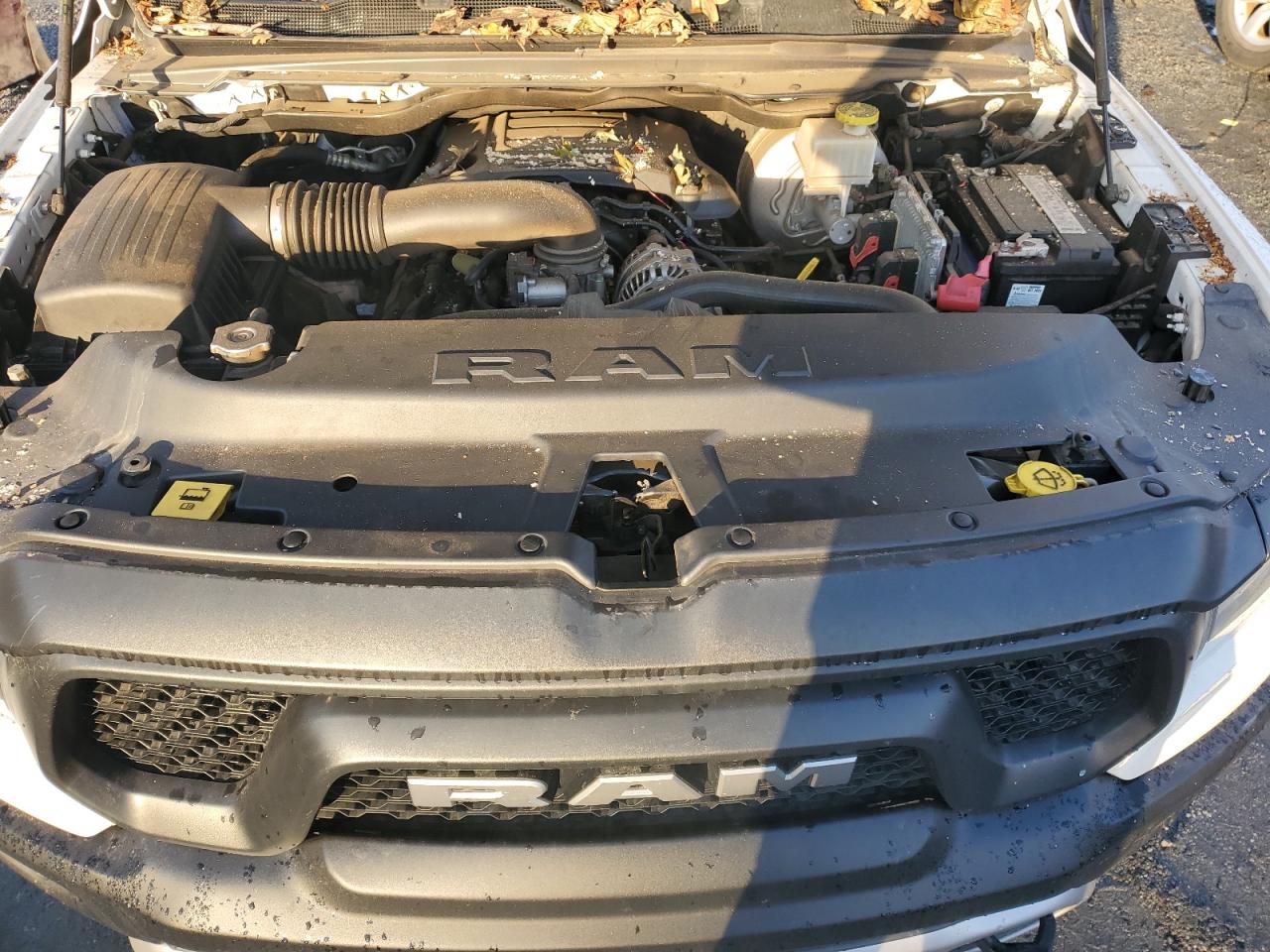 2019 RAM 1500 VIN 1C6SRFLT8KN796226 Copart auction photo, top/roof damage thumbnail 11