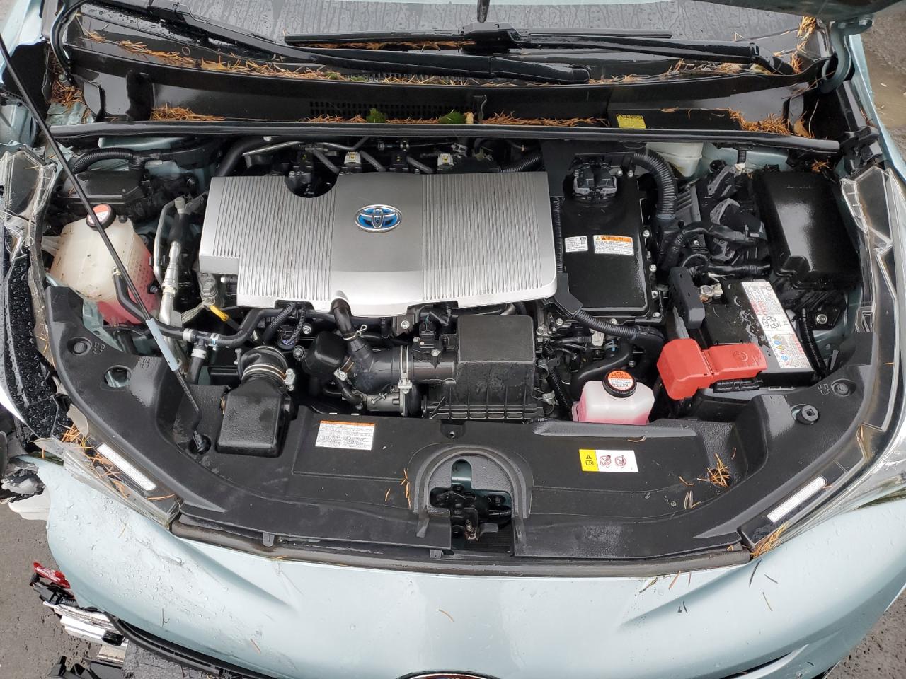 2016 Toyota Prius VIN JTDKARFU9G3021071 Copart auction photo, front end damage thumbnail 11